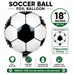 Soccer Foil Balloon 18