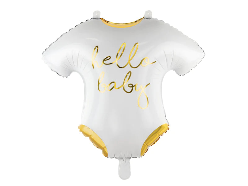 Hello Baby Romper Foil Balloon 20"