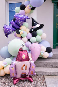 FOIL BALLOON HAUNTED HOUSE MIX (89.5X116.5CM)