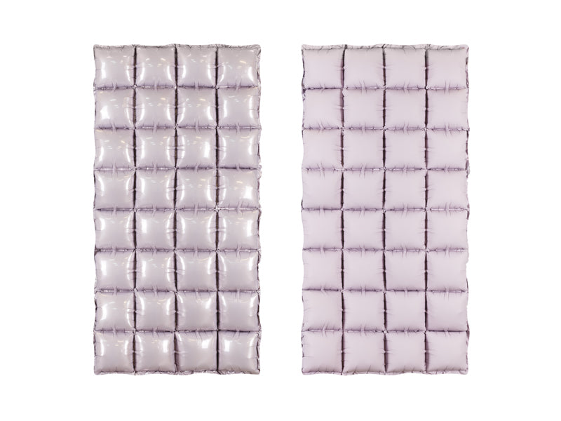 RECTANGULAR FOIL BALLOON BACKDROP DOUBLE-SIDED PURPLE (72x143CM) 28"x56"