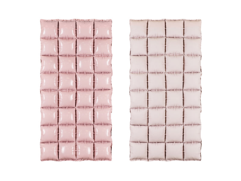 RECTANGULAR FOIL BALLOON BACKDROP DOUBLE-SIDED LIGHT PINK (72x143CM) 28"x56"