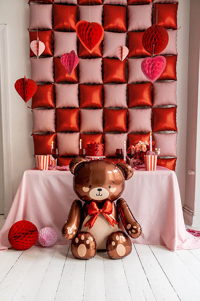 Teddy Bear Standing Foil Balloon FB262 - 32" | Party Deco