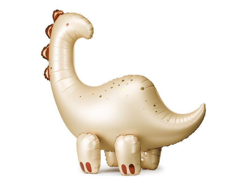Standing brontosaurus foil balloon 34 inch – dinosaur birthday party decor