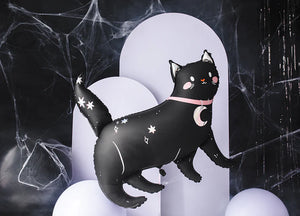 Black Cat Foil Balloon 32"