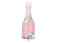 Bottle Bride To Be Foil LIGHT PINK Balloon 39"