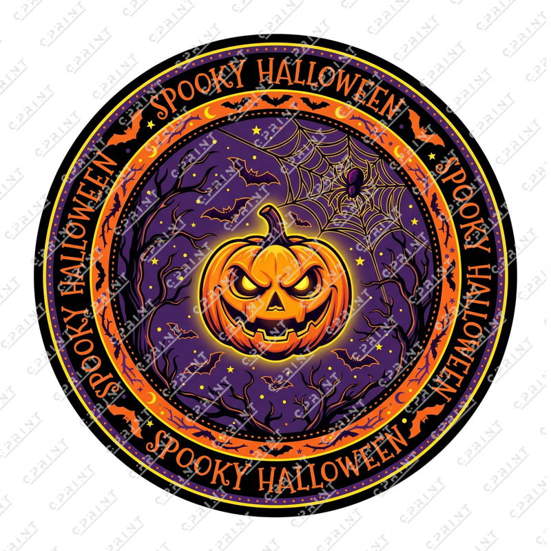 The Halloween Studio Printed Party Floor Decals for Event