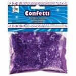 Purple Metallic Confetti Crumbs | Gemar Balloons USA