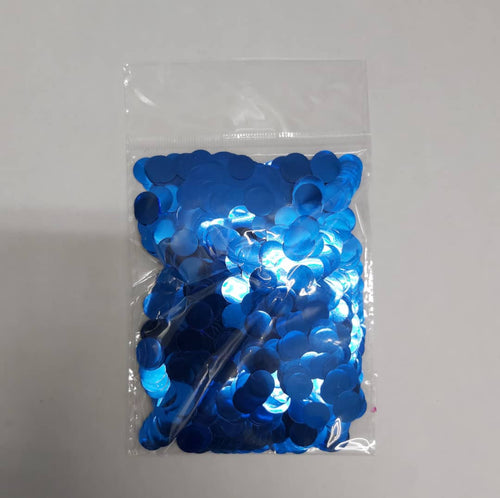 Royal Blue Confetti Foil 1cm
