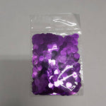 Purple Confetti Foil 1cm