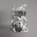 Silver Confetti Foil 1cm