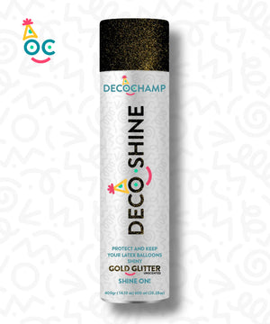 DecoShine Gold Glitter Spray - 14.10 oz (600 ML)