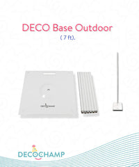 DecoBase Outdoor 7 FT | Metal Base