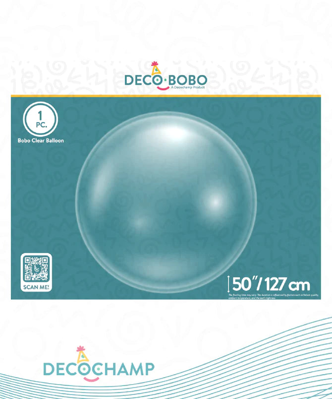 DecoBobo l Clear Bubble 50"