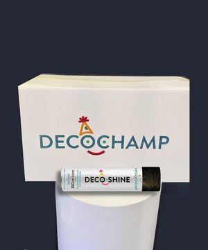 Decoshine Balloon Shine with Gold Glitter 600 ml BOX (24 Units)