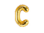 Gold Foil Letter C - 14 in. - PartyDeco USA
