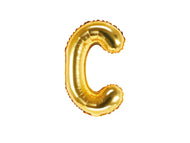 Gold Foil Letters (A to Z) - 14 in. - PartyDeco USA