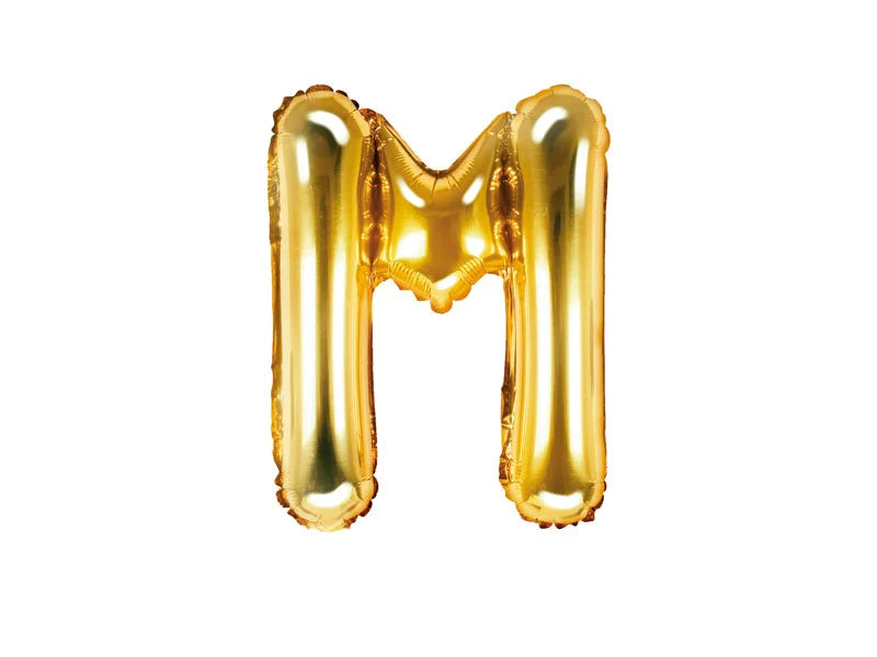 Gold Foil Letters (A to Z) - 14 in. - PartyDeco USA