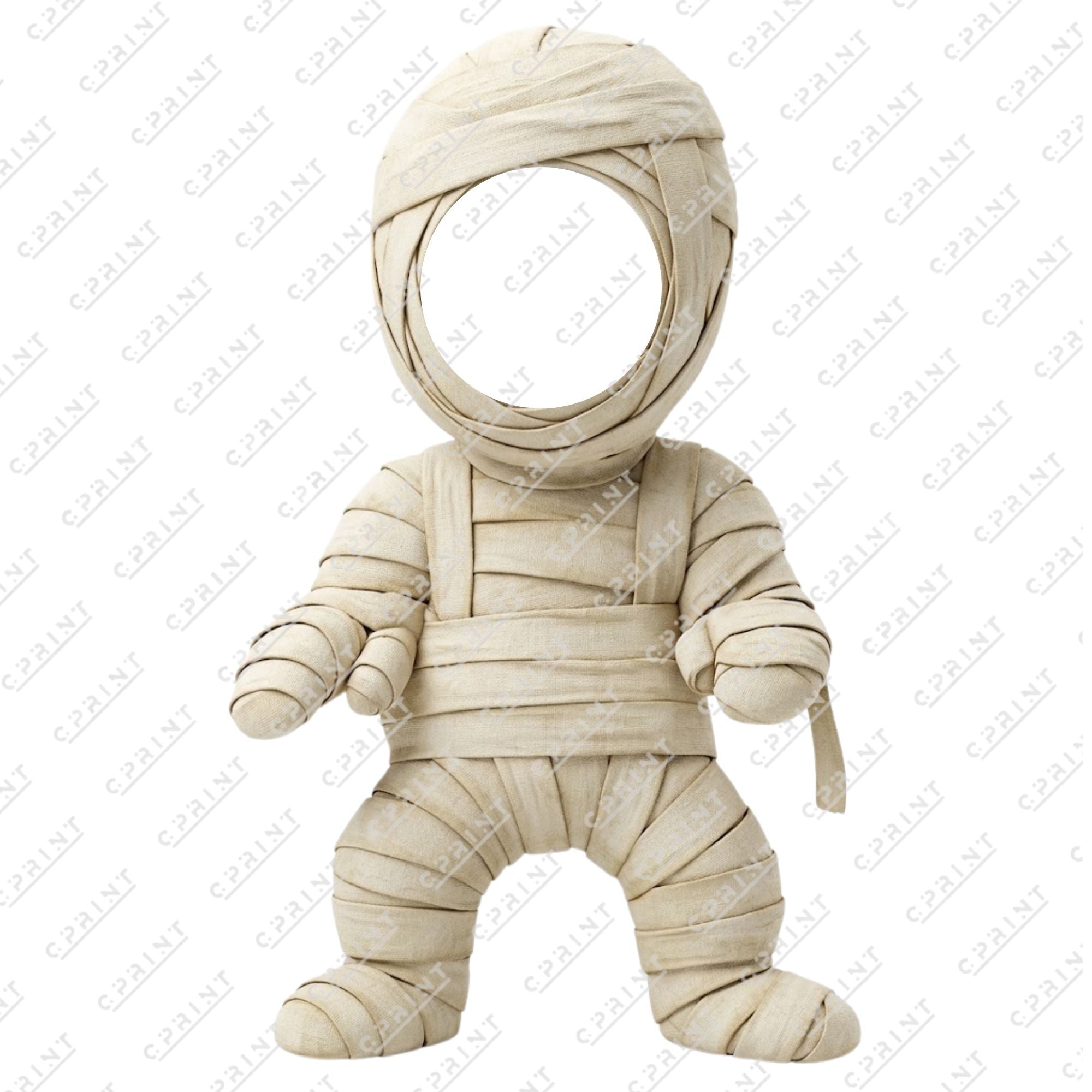 Halloween Kids Photo Stand-in – Custom Spooky Face Cut-Out