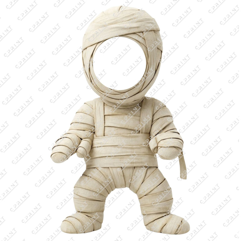 Halloween Kids Photo Stand-in – Custom Spooky Face Cut-Out