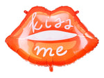 Kiss Me Lips Foil Balloon 34 in.