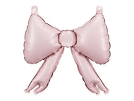 FOIL BALLOONS FOR GARLANDS BOW PINK (25.5X25CM) 11"