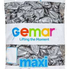 MAXI BAG - Metallic Silver GM110 #038 | Gemar Balloons USA