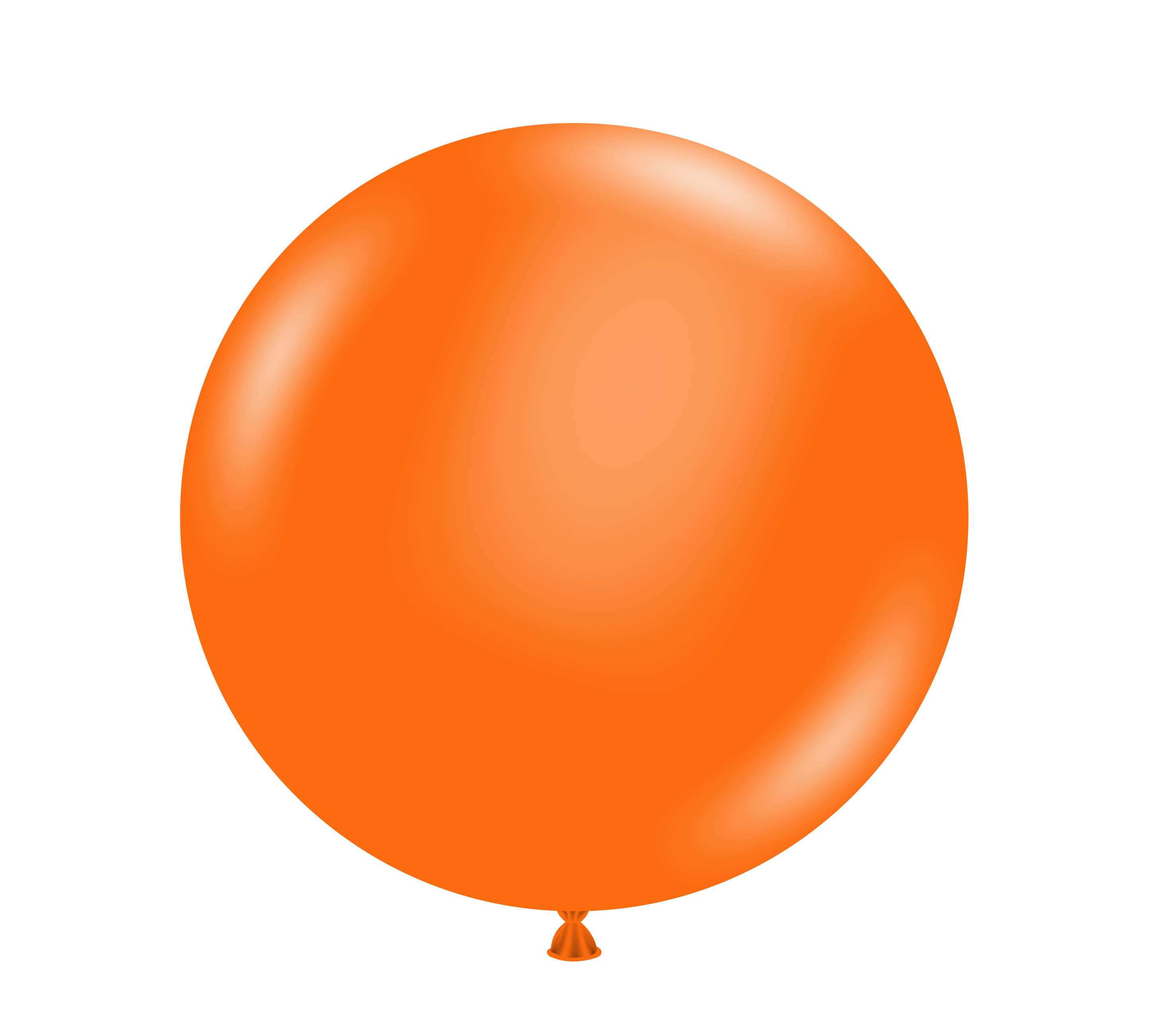 TUFTEX | Standard Balloon Orange - 36 in. - 2Pcs Per Package