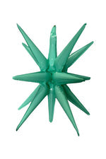 Starburst 3D Foil Balloon - 22" Mint Green