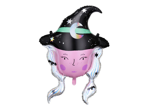 Purple Witch Foil Balloon 34