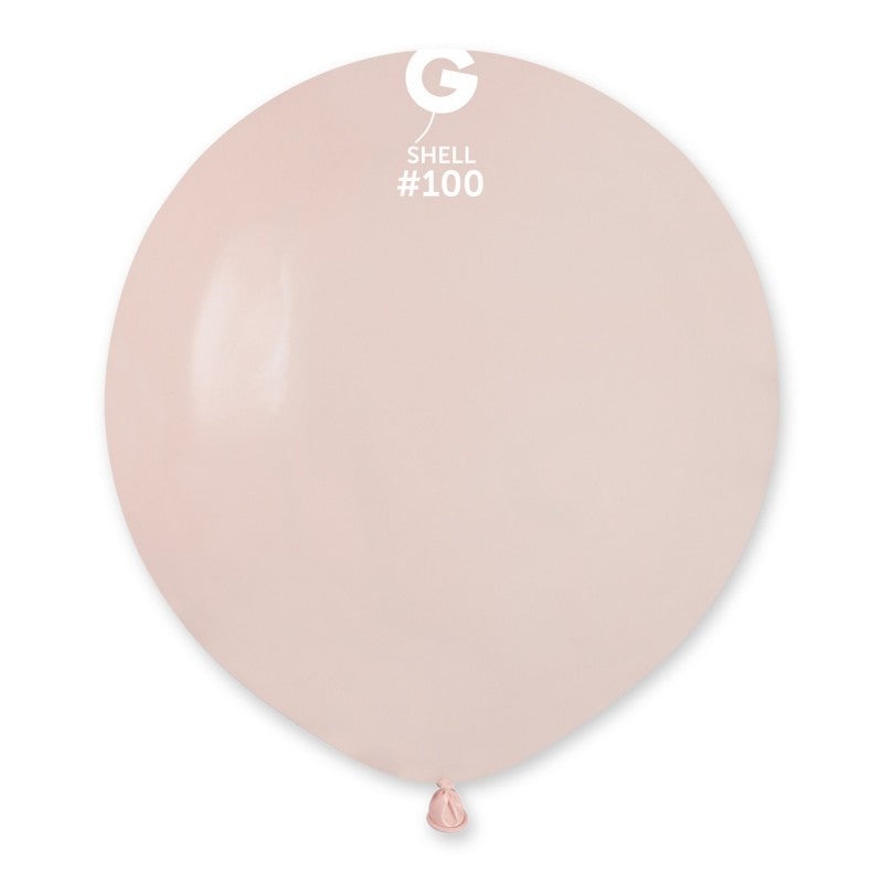 Solid Balloon Shell G150-100 | 25 balloons per package of 19'' each | Gemar Balloons USA