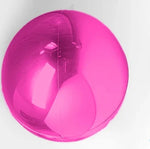 Orb Foil Balloon Spheres Size 10" Hot Pink