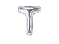 Silver Foil Letters (A to Z) - 14 in. - PartyDeco USA