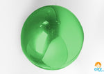 Mini Orb Foil Balloon Spheres 7 in. Green