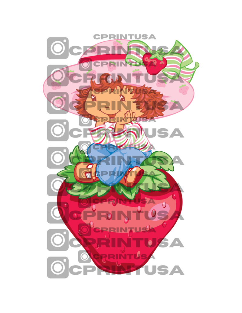 STRAWBERRY SHORTCAKE CUT OUT