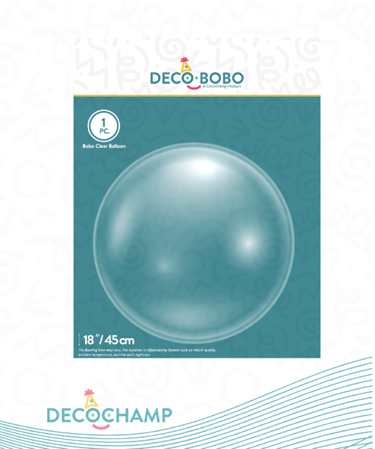 DecoBobo l Clear Bubble 18"