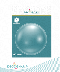 DecoBobo l Clear Bubble 18