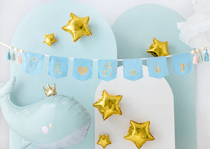 Cute Whale Foil Balloon 30 in