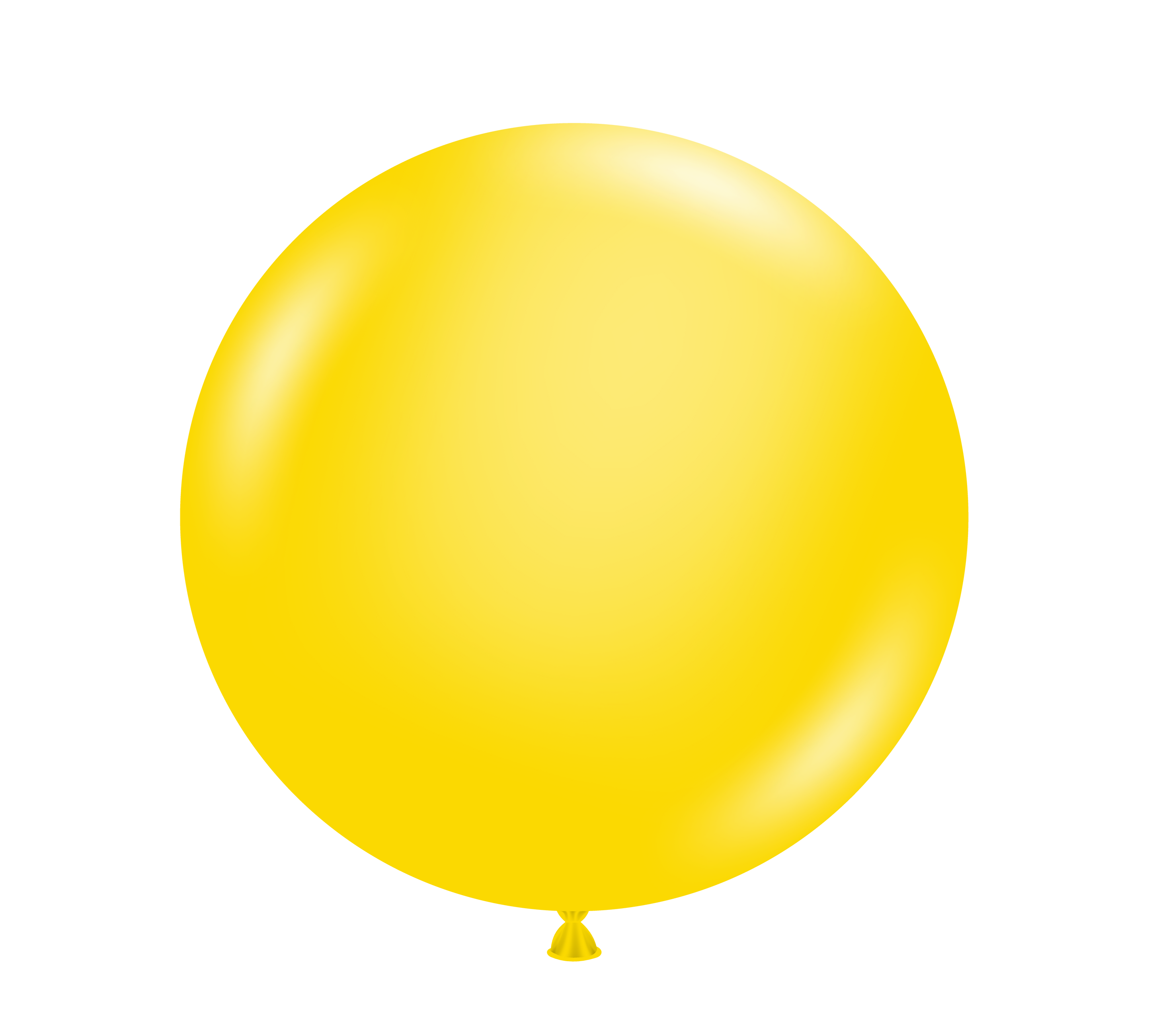TUFTEX | Standard Balloon Yellow - 17 in.