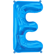 Letter A to Z  Blue Foil Balloon - 34"  (Choose your Letter)