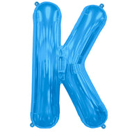 Letter A to Z  Blue Foil Balloon - 34"  (Choose your Letter)