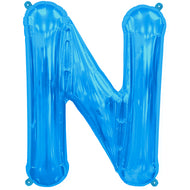 Letter A to Z  Blue Foil Balloon - 34"  (Choose your Letter)
