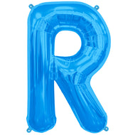 Letter A to Z  Blue Foil Balloon - 34"  (Choose your Letter)