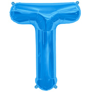 Letter A to Z  Blue Foil Balloon - 34"  (Choose your Letter)
