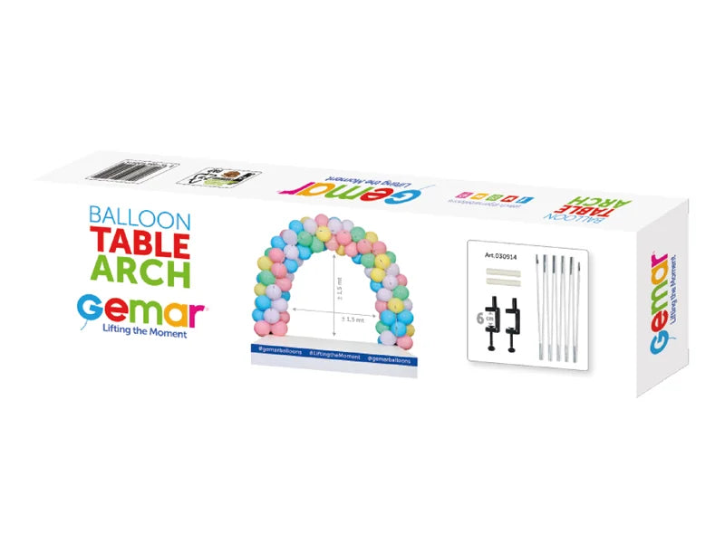 
            
                Load image into Gallery viewer, Balloon Table Arch Gemar 030914
            
        