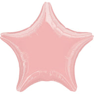 5 Pack Star Shaped Foil Balloon  4"  (Choose your color) Flat