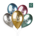 Happy Birthday Balloon GS120-798 | 25 balloons per package of 13'' each
