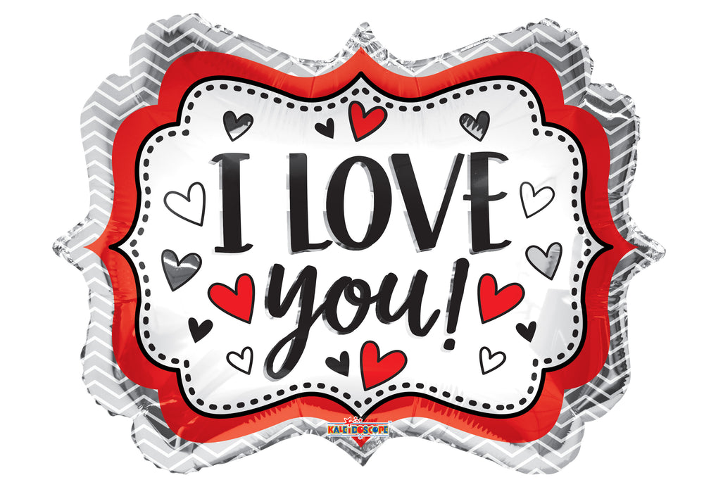 
            
                Load image into Gallery viewer, I Love You hearts 18&amp;quot; Single Pack
            
        