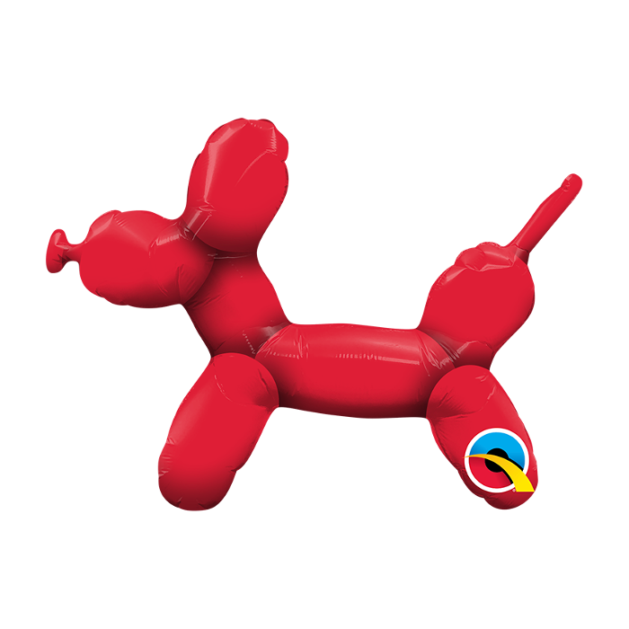 Balloon Dog Red 14" | 2 per pack