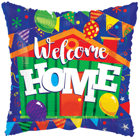 Welcome Home Foil Balloon 18