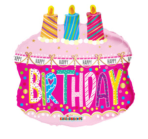 
            
                Load image into Gallery viewer, Happy Birthday Cake With Candles Foil Balloon 20&amp;quot;
            
        